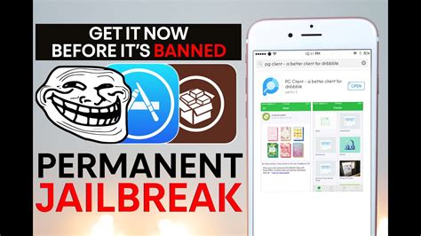 In the jailbreak app you can easily download your favorite apps and games which are not available in the official apple app store. Get This Jailbreak From The App Store Before It's Banned ...