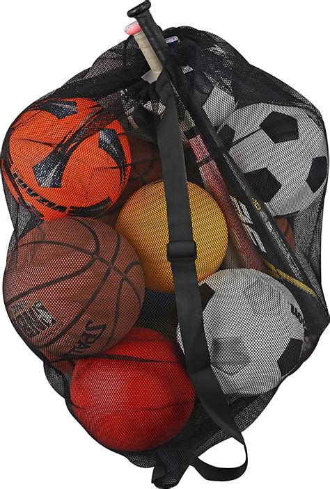 Buy Soccer Ball Bag Sports Equipment Bag Mesh Laundry Bag Beach Bag
