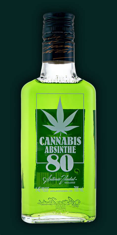 Absinth Tunel Cannabis Absinthe Spanien 02 Liter 695 € Weinquelle