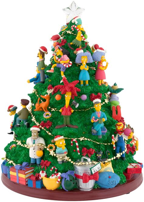 Hakes The Simpsons Christmas Tree Boxed Figurine