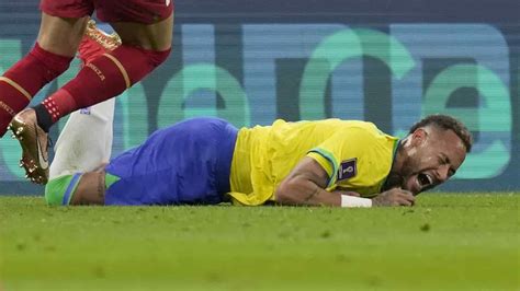 Neymar Blessure Coupe Du Monde Youtube