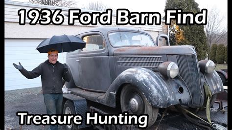 1936 Ford Barn Find Treasure Hunting Youtube