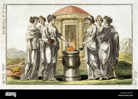 Sacrifice Of The Vestal Virgins Hi Res Stock Photography And Images Alamy