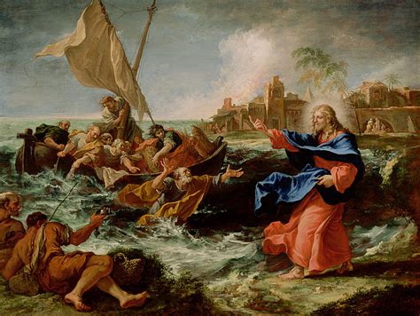 Christ At The Sea Of Galilee Painting By Sebastiano Ricci Pixels