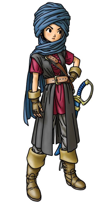 Thief Female Characters And Art Dragon Quest Ix Dragon Quest