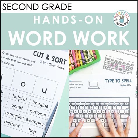 Hands On Word Work Bundle Canational Benchmark Advance 2nd Grade