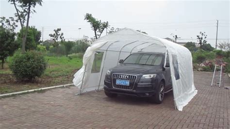 100 Waterproof Suv Foldable Carport Retractable Car Shelter With