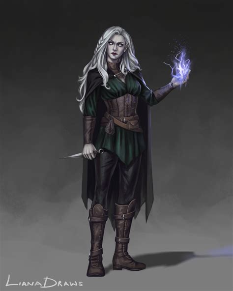 ArtStation Changeling Sorcerer Liana Shadyan In Female Character Inspiration