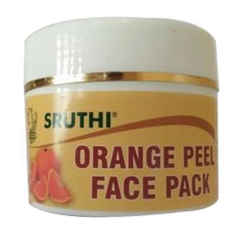 Sruthi Orange Peel Face Pack Pack Size 100g At Rs 140pack In Coonoor