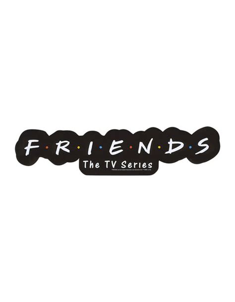 About friends (tv series) font. FRIENDS Logo Sticker - BLACK - FS0010 | Tillys