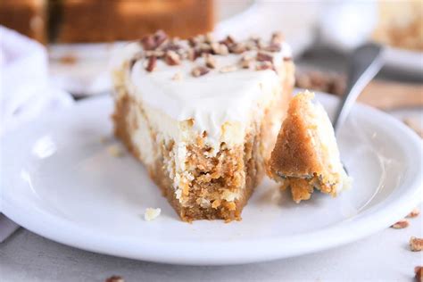 Carrot Cake Cheesecake Recipe Mels Kitchen Cafe