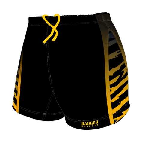 Browse by styles, colours, features and technologies or sports. Custom Rugby Short Design 255 - Badger Rugby