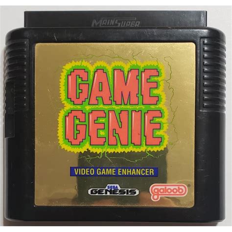 Game Genie Video Game Enhancer Sega Genesis