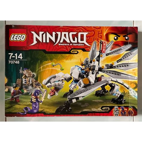 70748 Lego Ninjago Titanium Dragon Shopee Thailand