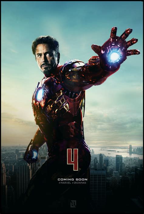 Iron Man 4 Poster By Tldesignn On Deviantart