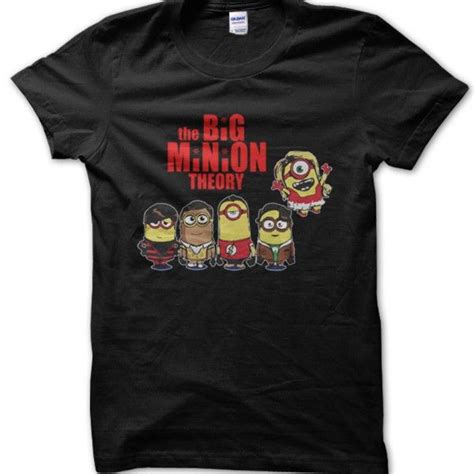 The Big Minion Theory T Shirt By Clique Wear Clique Clothing Cute