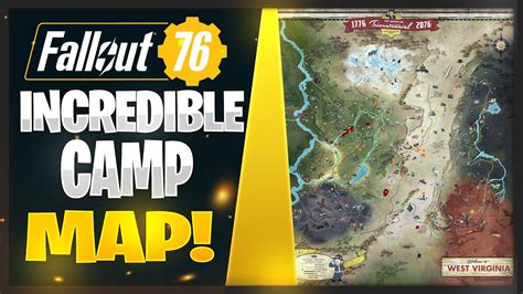 Incredible Fallout 76 Camp Map Youtube