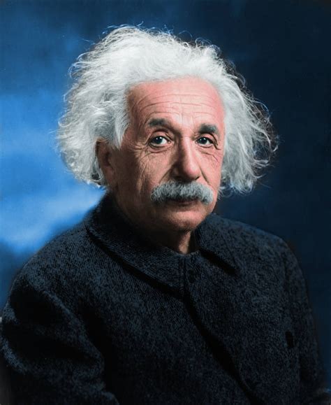 Albert Einstein In Color 4k By Edaba7 On Deviantart
