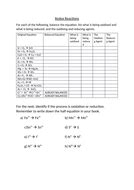 Redox reaction worksheet