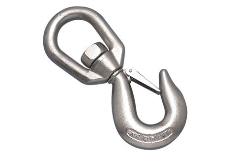 Bouddha 10 pieces swivel eye snap hooks, stainless steel heavy duty square bolt snap hooks dog clip buckle for diving/keychain/dog leash/clothesline. Stainless Steel Heavy Duty Swivel Eye Hook Forged 316 NM ...