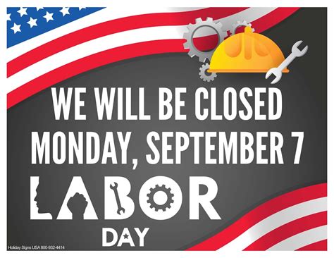 Labour day was originally called 'eight hours day'. 7. Labor Day-2020-Horz - Holiday Signs USA