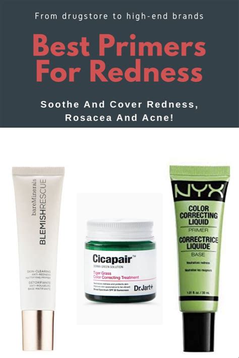 5 Best Primers For Redness And Rosacea Green Tinted Primers Artofit