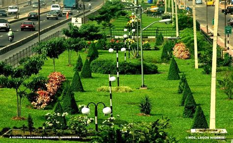 Ikorodu Road Lagos Nigeria Africa Rocks Lying Game Garden Park