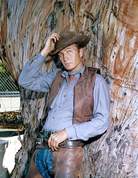 Handsome Eric Fleming In Western Dudds And Chaps TV Rawhide B Rawhide Most Handsome