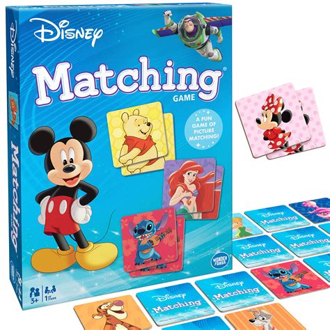 Buy Disney Classic Characters Matching Game For Kids Age 3 5 By Wonder