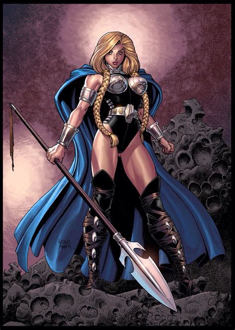 Valkyrie Secret Avengers Comic Book Superheroes Comics Girls