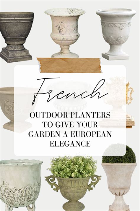 Your Guide to French Country Planters: Where To Place Them, What Plants