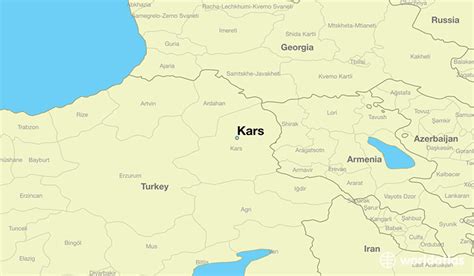 Where Is Kars Turkey Kars Kars Map