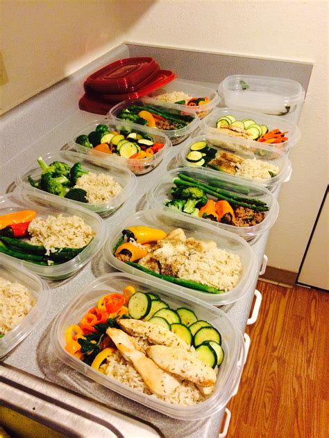 For those with little time to prepare meals during the. Weekly meal prepping, they says abs are made in the ...