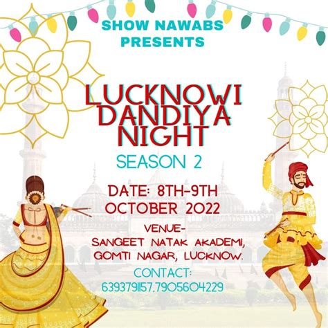Lucknowi Dandiya Night Season 2 U P Sangeet Natak Akademi Lucknow 8