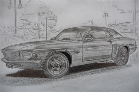 Https://tommynaija.com/draw/how To Draw A 69 Mustang Coupe