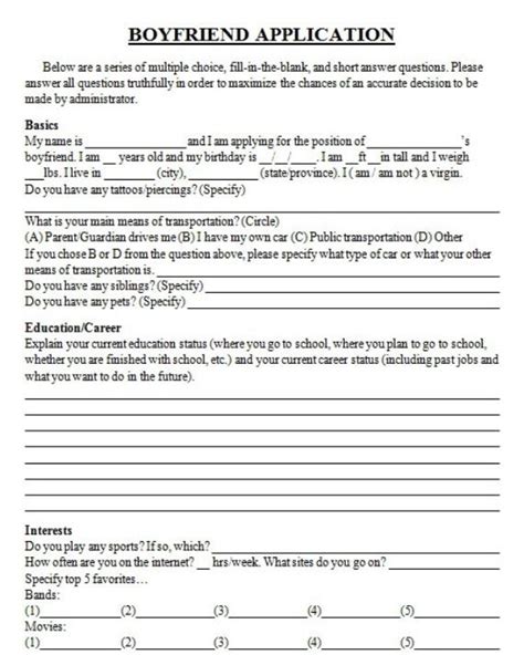 It's something that can put a grin all over, as large as a delightful message. Now accepting applications lol | Boyfriend application ...