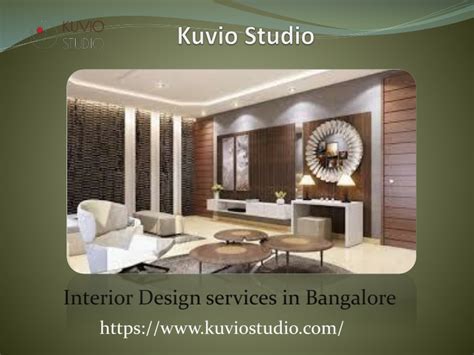 Ppt Interior Design Services In Bangalore Kuvio Studio Powerpoint