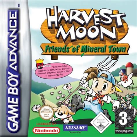 Harvest Moon Friends Of Mineral Town E Gba Rom