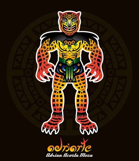 Adrián Acosta Meza "adriarte" Guerrero Jaguar | Character design
