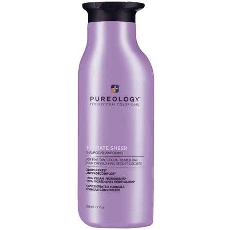 The shampoo contains ingredients like green tea, jojoba and sage along with oat soy and wheat that help to replenish and strengthen the hair. Hydrate Sheer Shampoo For Fine, Dry Color Treated Hair ...