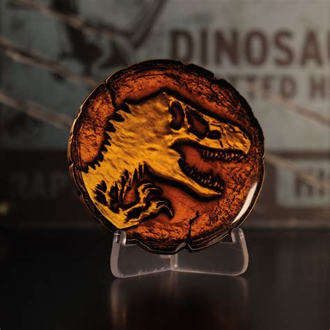 Jurassic World Dominion Amber Medallion At Mighty Ape Nz
