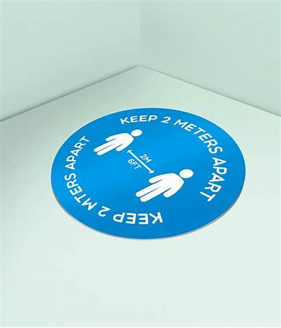 Floor Graphics Covid Protection Quote Signs Banner