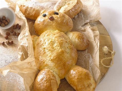 Easter Bunny Shaped Bread Recipe Eat Smarter Usa