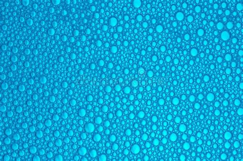 Blue Bubbles On The Liquid Surface Stock Photo Image Of Drink Foam