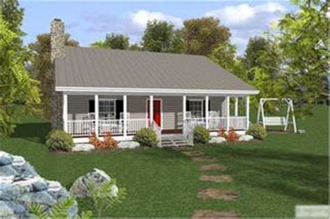 Small Ranch House Plan Two Bedrooms One Bathroom Plan 109 1010