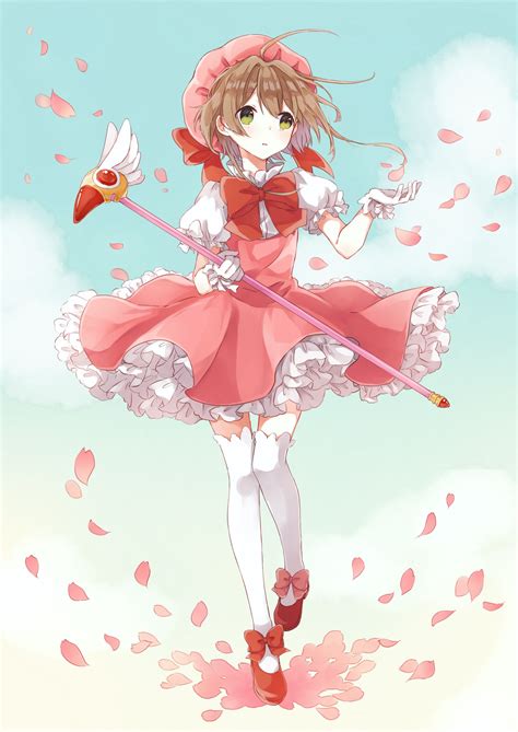 Pin By Joud On Sakura Kinomoto Sakura Card Magical Girl Anime Anime