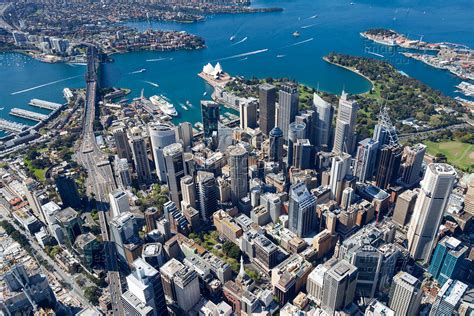 Aerial Stock Image Sydney City