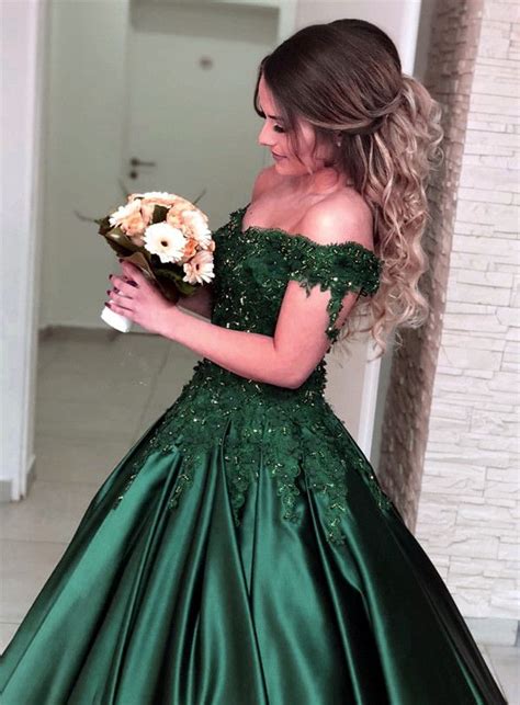 Emerald Green Quinceanera Dresses My Dreess