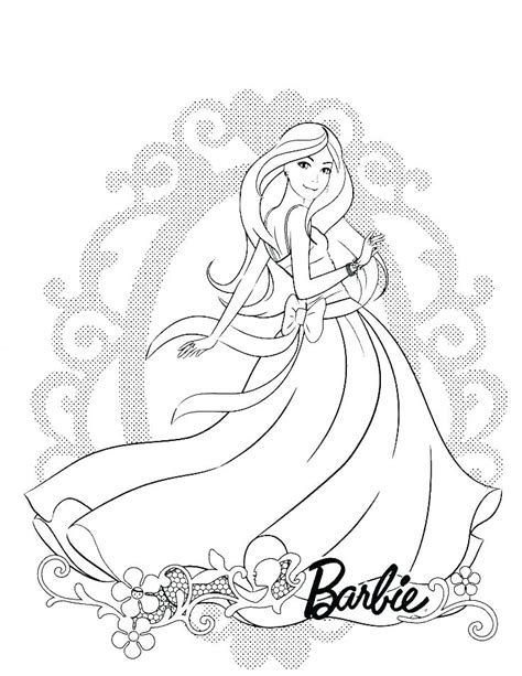 Vintage Barbie Coloring Pages at GetColorings.com | Free printable