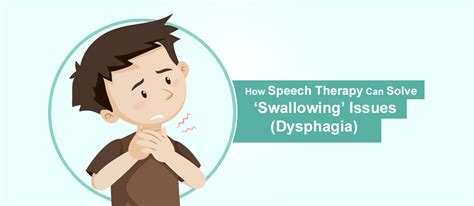 How Speech Therapy Can Solve Swallowing Issues Dysphagia The Ed